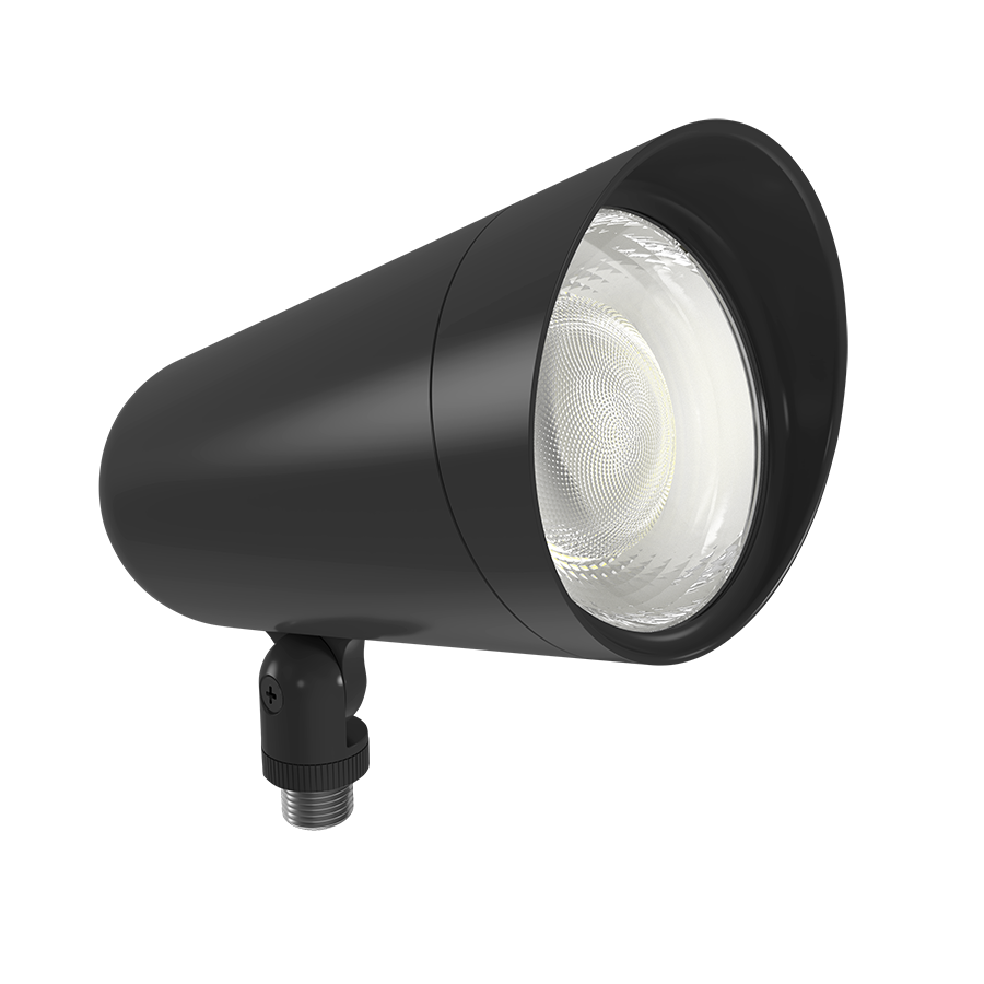 RAB Lighting LF34L Landscape Flood Large, 33W, CCT Selectable, Field-Adjustable, 120V, Bronze, LF34L
