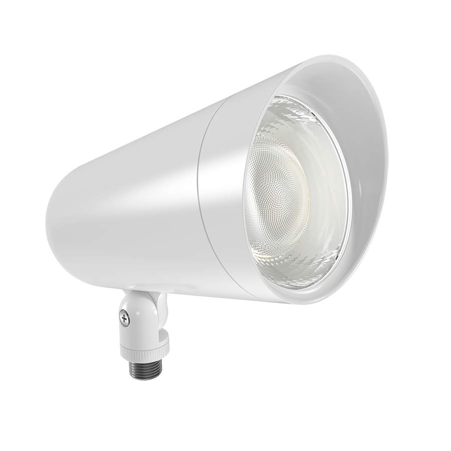RAB Lighting LF34 Landscape Flood Light, 22W, Amber, White, LF34LYAW