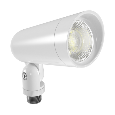 RAB Lighting LF34S Landscape Flood Light, 8W, Amber, White, LF34SYAW