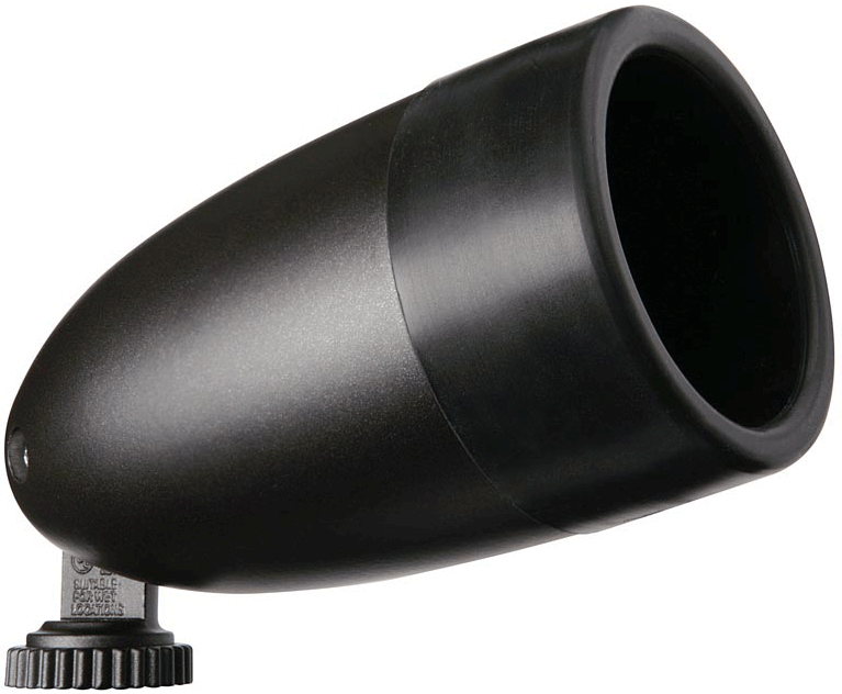 RAB Lighting Landscape Flood, 150W, PAR20/PAR38, Black, LFP38B