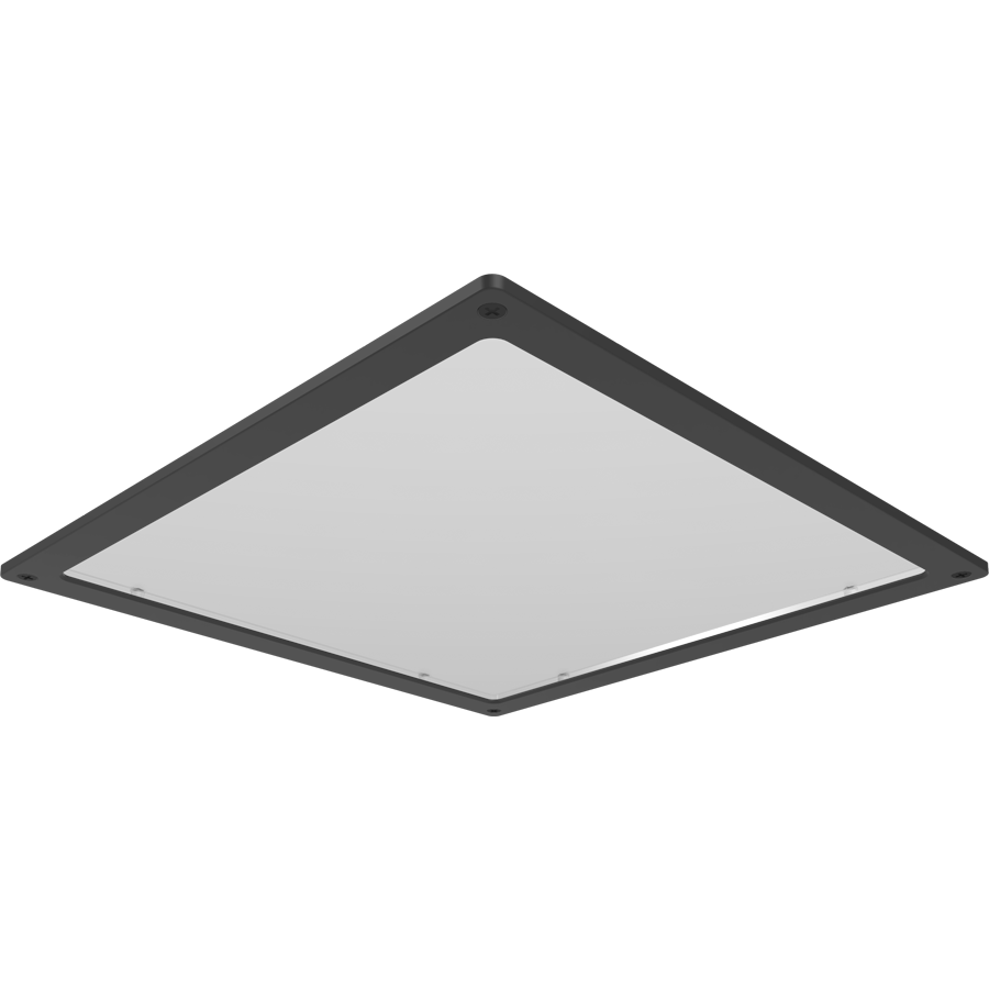 RAB Lighting VAN34 Flat Lens & Door Frame Kit, Bronze, LFVAN34FA
