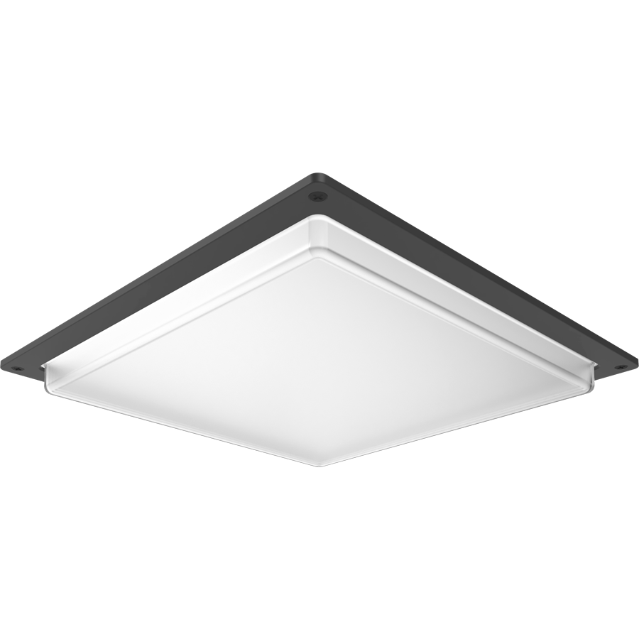 RAB Lighting VAN34 Drop Lens & Frame Kit, Frosted, Bronze, LFVAN34A-FR