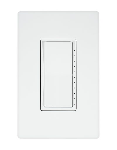RAB Lighting LightCloud LC Dimmer, Wall Mount, White, LCDIMMERW