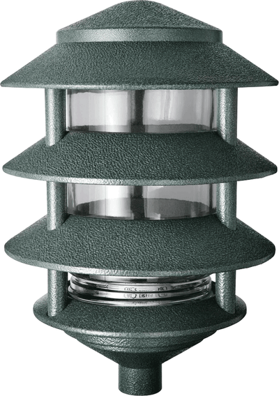 RAB Lighting 100 Watt Max Four Tier Landscape Light, Verde Green, 120V, LL22VG
