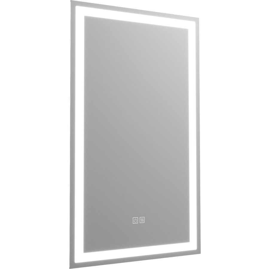 RAB Lighting Frameless Mirror Light, 18 x 32 In., 23W, CCT Selectable, 560 lm, Aluminum, LM1832