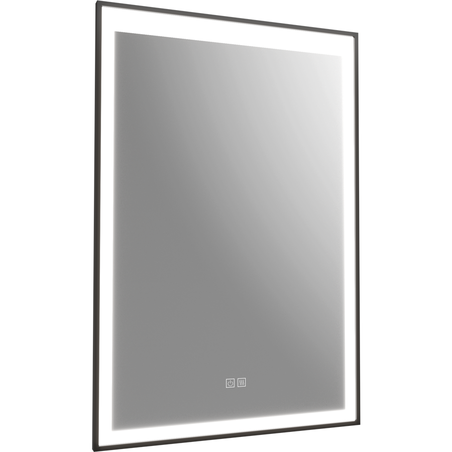 RAB Lighting Mirror Light w/ Frame Rectangle, 24"x36", 47W, CCT Selectable, Black, LMFB2436