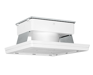 RAB Lighting MASI16 Gas Station Canopy Light, 100W, 5000K, 120-277V, 0-10V Dimming, White, MASI16-100W/D10