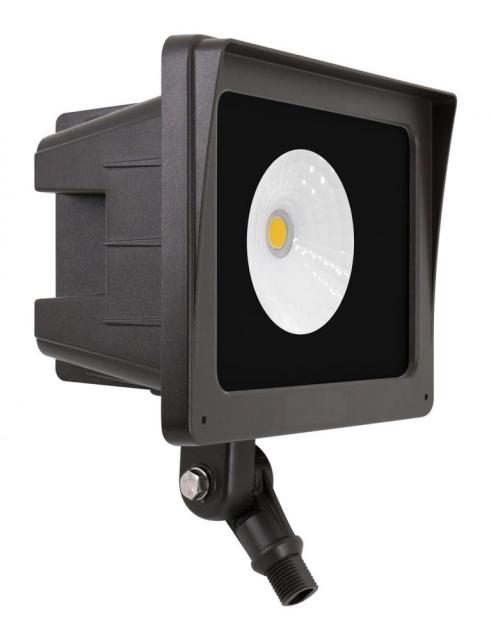 Elco Lighting EFL Medium LED Wall Pack, 90W, 4000K, 0-10V Dimming, Mid Beam, EFL35M50FL