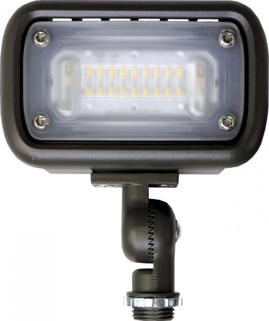 Elco Lighting EFL LED Floodlight, 70W, 4000K, 120/277V, Trunnion, Bronze, EFL15S40WFT