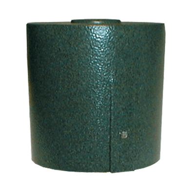 RAB Lighting Metal Mighty Cap, Fits 2.5" PVC, 1/2" Threaded Hole, Verde Green, MMCAP3VG