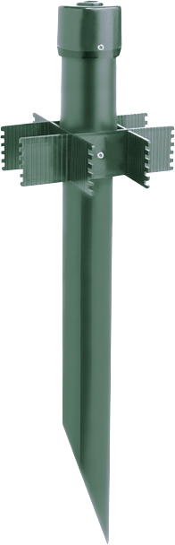 RAB Lighting 25" Mighty Post, Verde Green, MP25VG