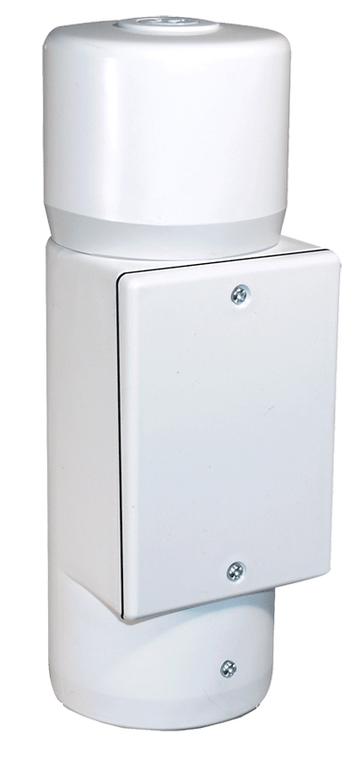 RAB Lighting Mighty Post Adapter, White, MPAW