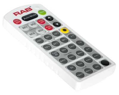 RAB Lighting Remote Control for Microwave Sensor, SWISH 2×2 & 2×4 Compatibility, MVSREM