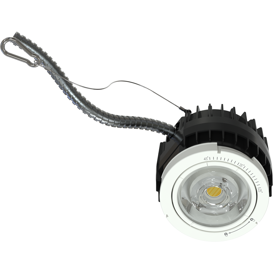 RAB Lighting ND22 4" Modular Downlight, 20W, CCT Selectable, Beam Angle Adjustable, ND22-20