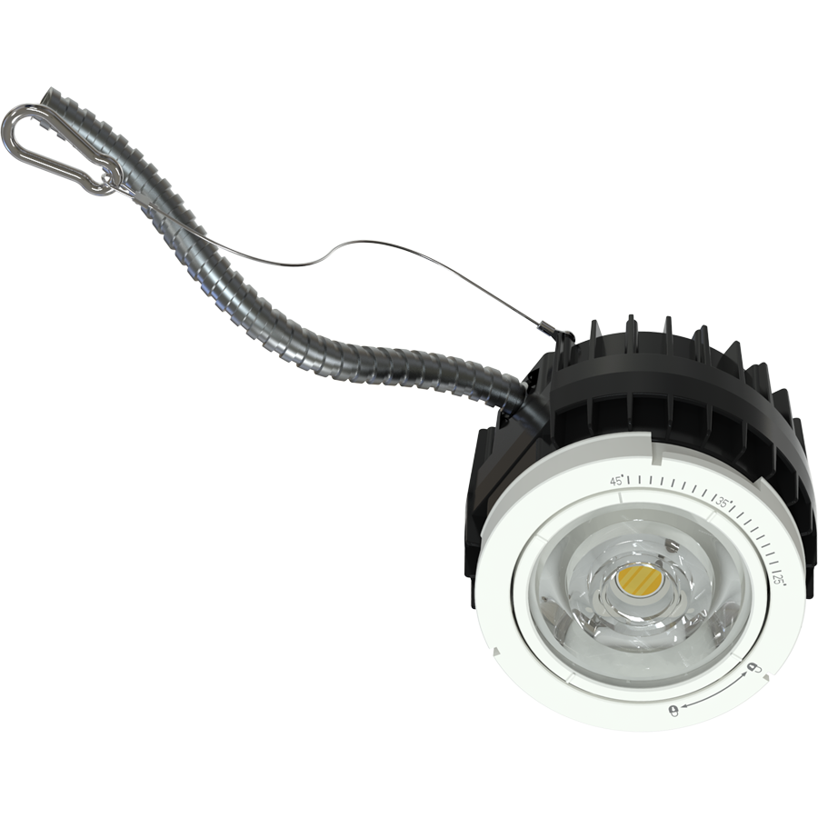 RAB Lighting ND22 Modular Downlight, 30W, CCT Selectable, 4 In., ND22-30