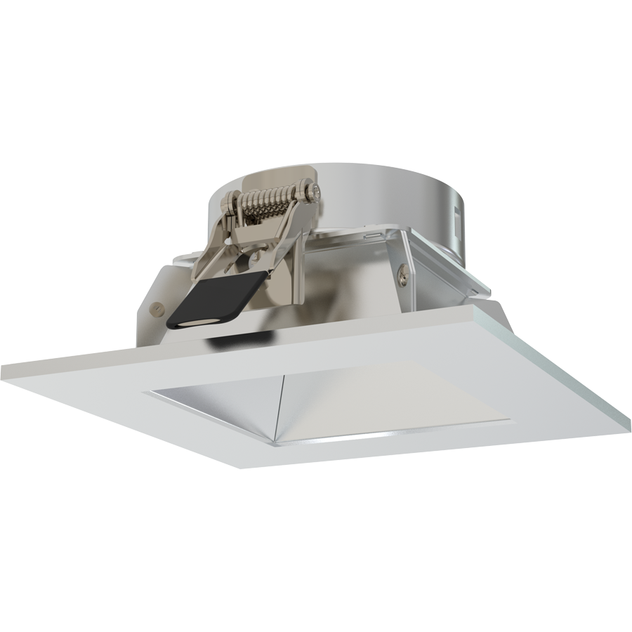 RAB Lighting ND22 3 In. Square Trim, Haze, Haze Flange, ND22T-3SHZ