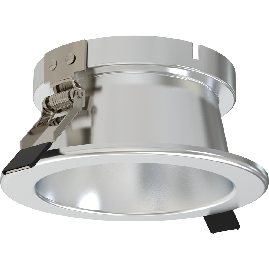 RAB Lighting ND22 4 In. Round Trim, Haze Cone, Haze Flange, ND22T-4HRHZ