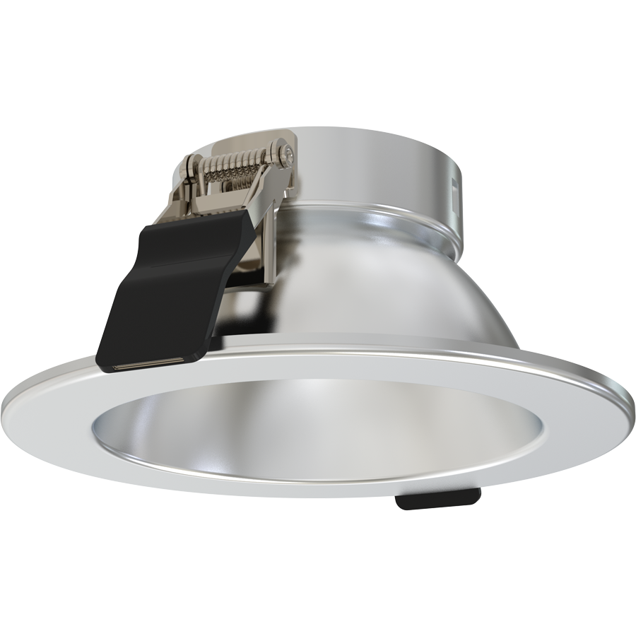 RAB Lighting ND22 4 In. Round Trim, Haze Cone, Haze Flange, ND22T-4RHZ