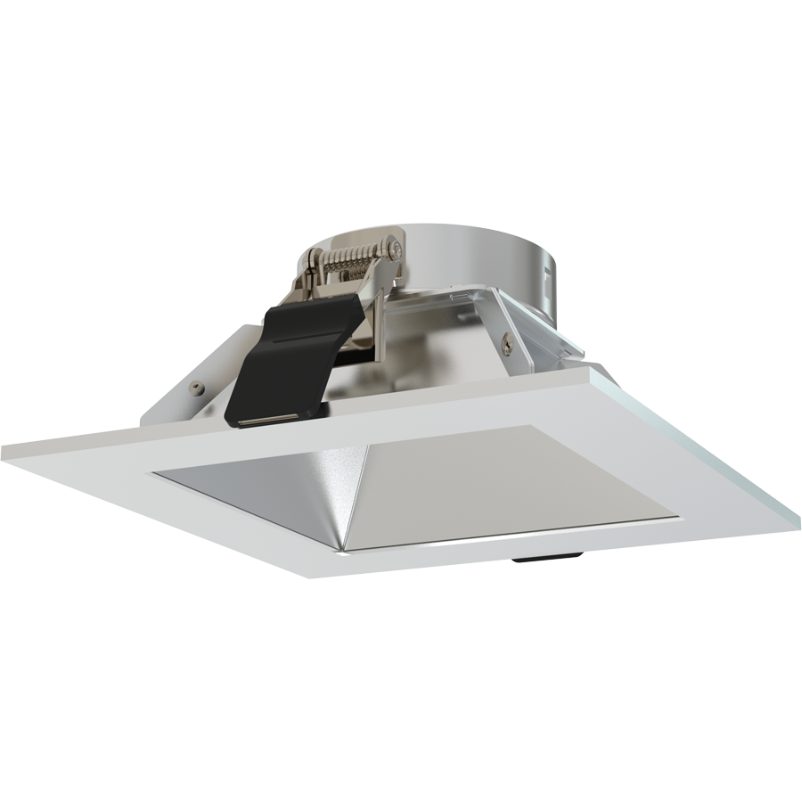 RAB Lighting ND22 4 In. Square Trim, Haze Cone, Haze Flange, ND22T-4SHZ