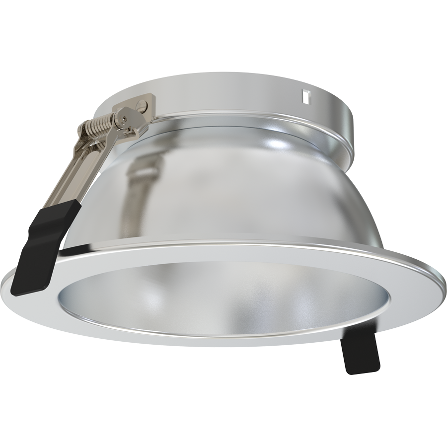RAB Lighting ND22 6 In. Round Trim, Haze Cone, Haze Flange, ND22T-6HRHZ