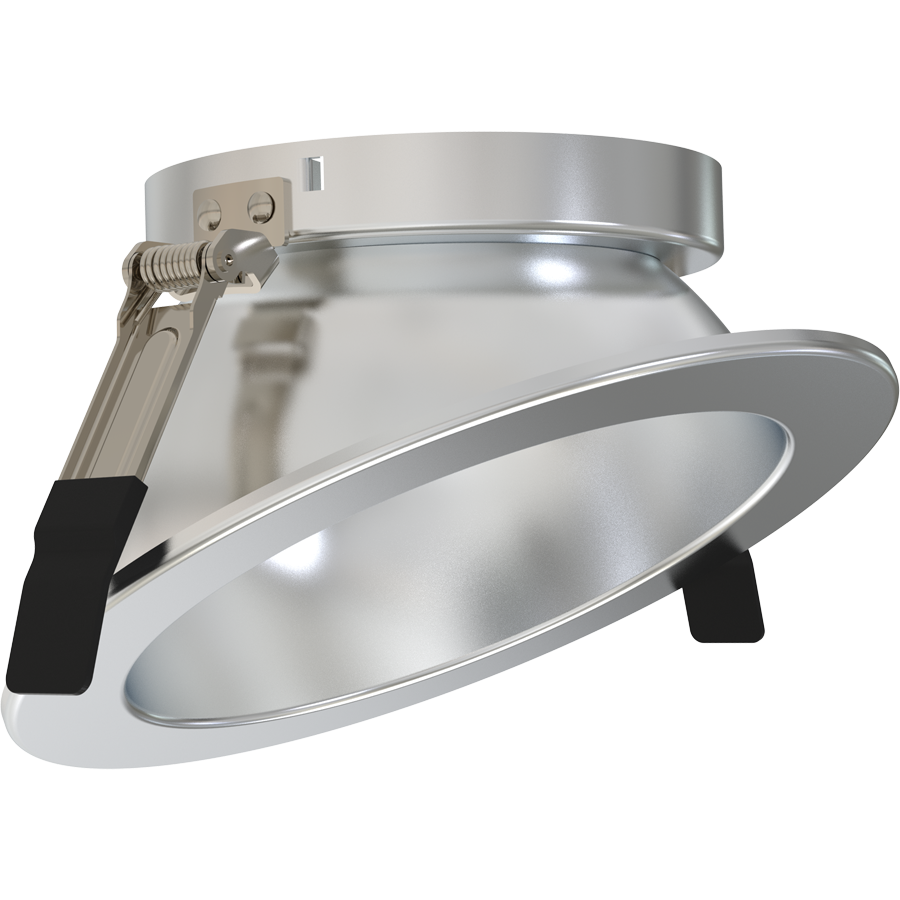 RAB Lighting ND22 6 In. Wall Wash Trim, Haze Cone, Haze Flange, ND22T-6HRHZ-WW
