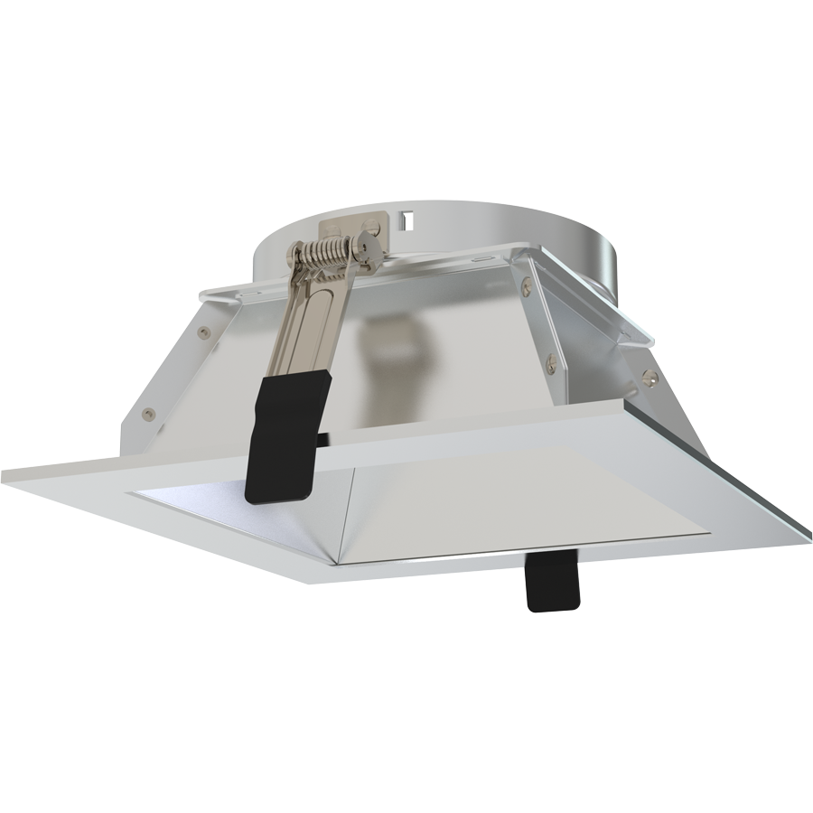 RAB Lighting ND22 6 In. Square Trim, Haze Cone, Haze Flange, ND22T-6HSHZ
