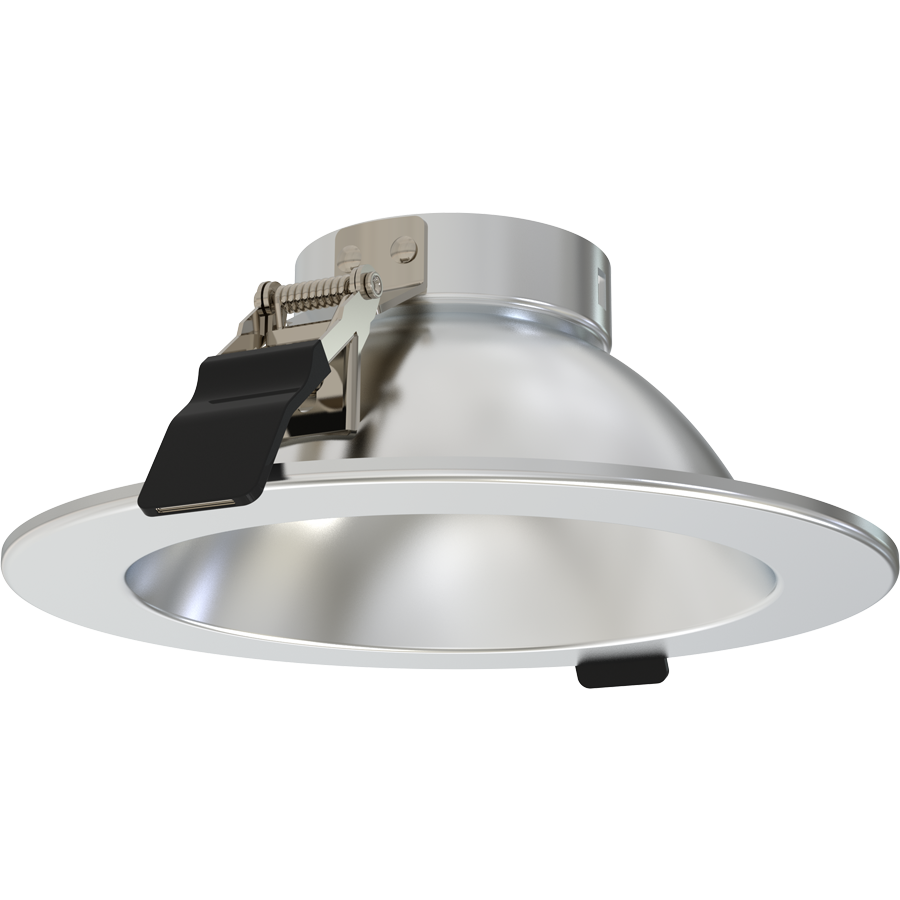 RAB Lighting ND22 6 In. Round Trim, Haze Cone, Haze Flange, ND22T-6RHZ