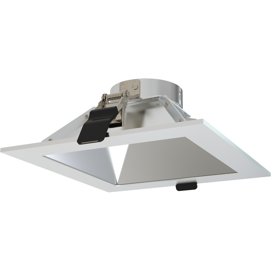 RAB Lighting ND22 6 In. Square Trim, Haze Cone, Haze Flange, ND22T-6SHZ
