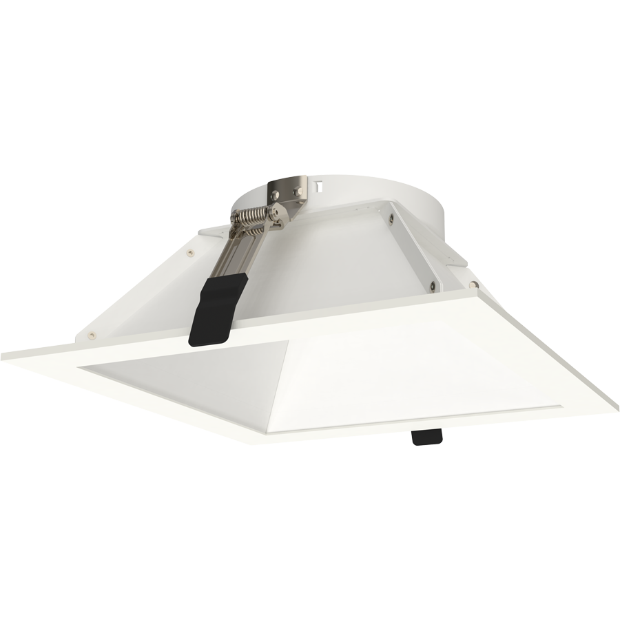 RAB Lighting ND22T 8 In. Square Trim, White, ND22T-8SW