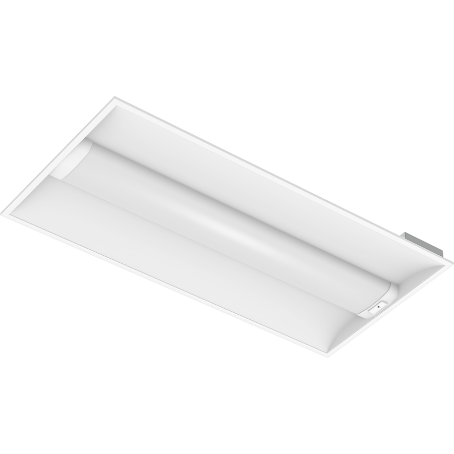 RAB Lighting SWISH 2x4 Troffer, 44/35/26W, CCT Selectable, LightCloud Blue, Motion Sensor, White, SWISH2X4/LCBS/MVS