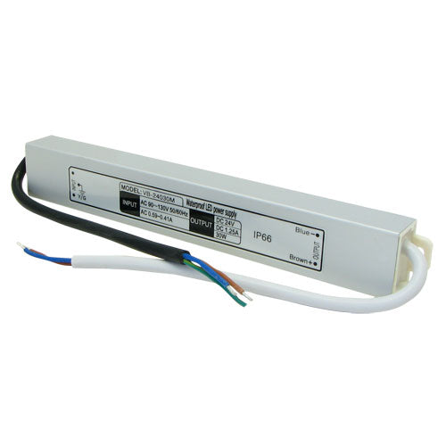 Elco Lighting 30W Waterproof LED Power Supply, 120/277V, DRV30W