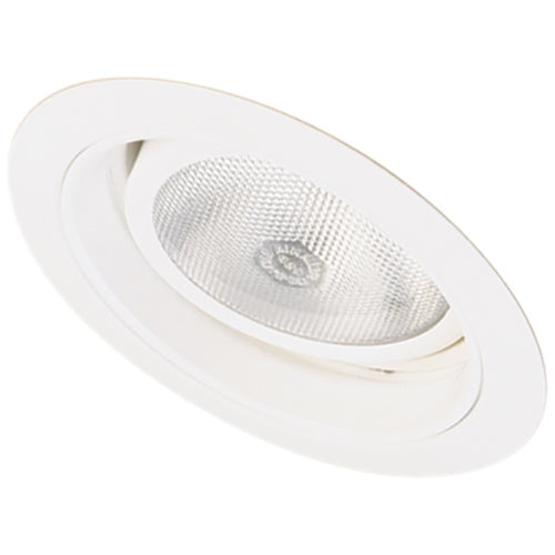 Elco Lighting 5" Sloped Adjustable Gimbal Ring with Reflector, 75W MAX PAR30 or LED, EL577C