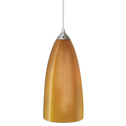 Elco Lighting Bale Glass Low Voltage Pendant, 50W, 12V, GU5.3, Autumn, E20AU