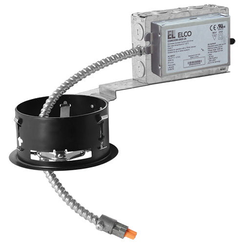 Elco Lighting 4" Remodel Frame with Driver, 120/277V, Triac/ELV/0-10V, E4LTU30D2