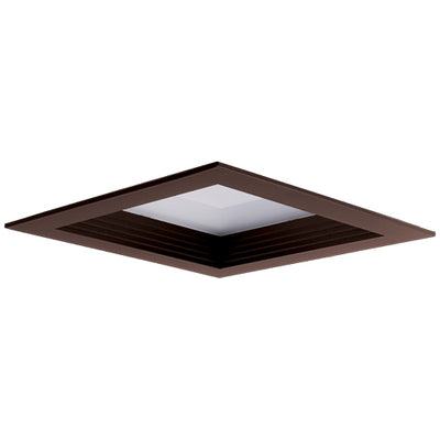 Elco Lighting Replacement Baffle Trim, 5 In., White, EL5324W