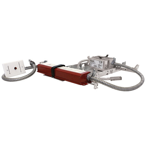 Elco Lighting 5" IC Shallow Frame with Driver, Emergency Battery Backup, 120-277V, 0-10V, E5SQLFU20-EM1
