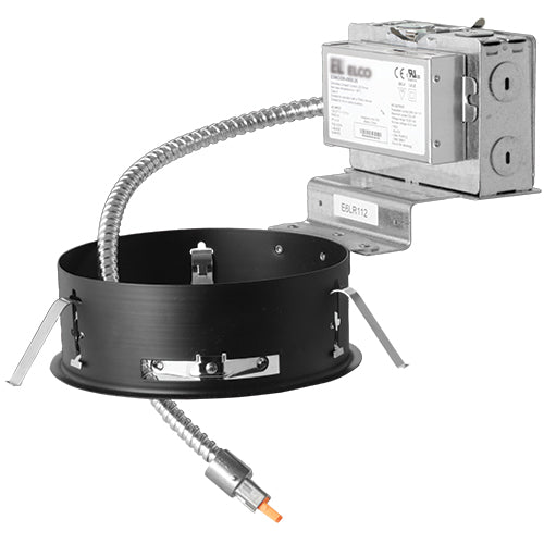 Elco Lighting 6" Remodel Frame with Driver, 120/277V, Triac/ELV/0-10V, E6LRU12D2