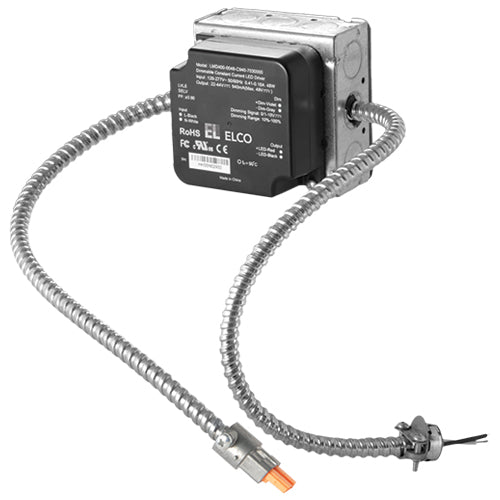 Elco Lighting 6" Retrofit Kit with Driver, 120/277V, Triac/ELV/0-10V, E6LHU40D2-EM1