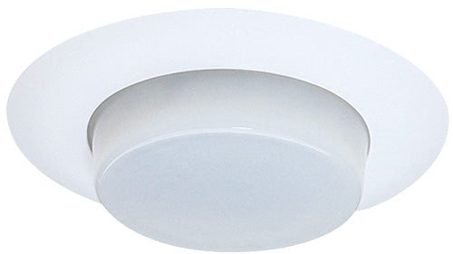 Elco Lighting 6" Shower Trim, Drop Opal Lens with Reflector, IC, EL116W
