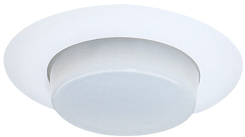 Elco Lighting 6" Shower Trim, Drop Opal Lens, 60W MAX, EL16W