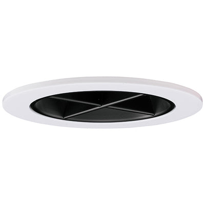 Elco Lighting 3" Reflector with Cross Blade Trim, Black, EL2644B