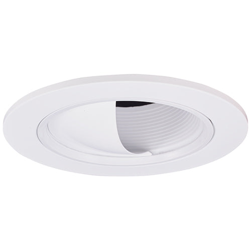 Elco Lighting 3 In. Adjustable Wall Wash Scoop with Baffle Trim, Bronze, EL2695B