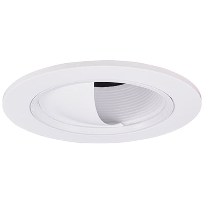 Elco Lighting 3 In. Adjustable Wall Wash Scoop with Baffle Trim, Bronze, EL2695B