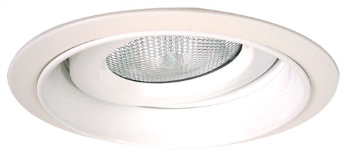 Elco Lighting 6" Adjustable Gimbal with Reflector Trim, White, EL377W