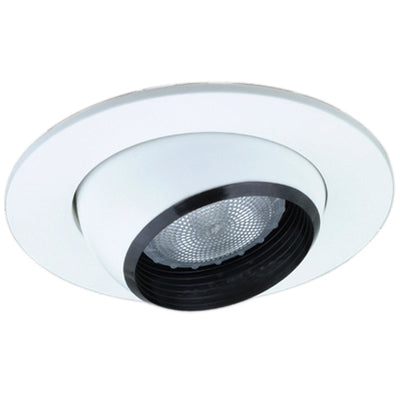 Elco Lighting 5 In. Eyeball with Baffle Trim, EL515WW