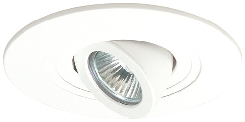 Elco Lighting 5" Adjustable Spot Pull Down Trim, 12V 75W MAX, White, EL5488W