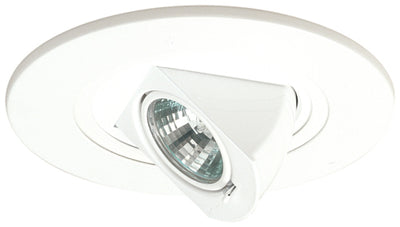 Elco Lighting 5" Drop Adjustable Trim, 12V 75W MAX, White, EL5497W