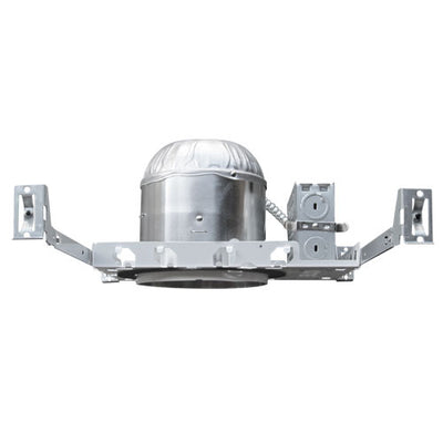 Elco Lighting 5" Shallow Aluminum IC Airtight New Construction Housing, Medium Base, EL55ICA