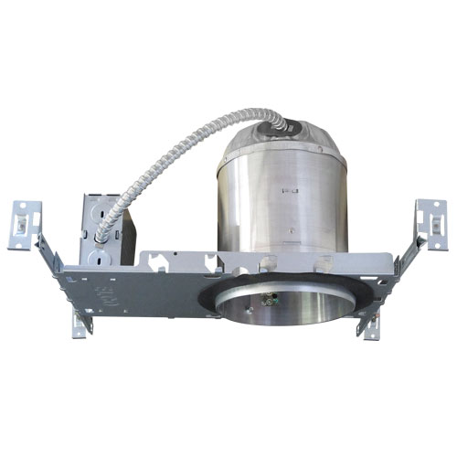 Elco Lighting 5" Aluminum Airtight IC Housing, Medium Base (E26), 120V, EL5RLVLDICA