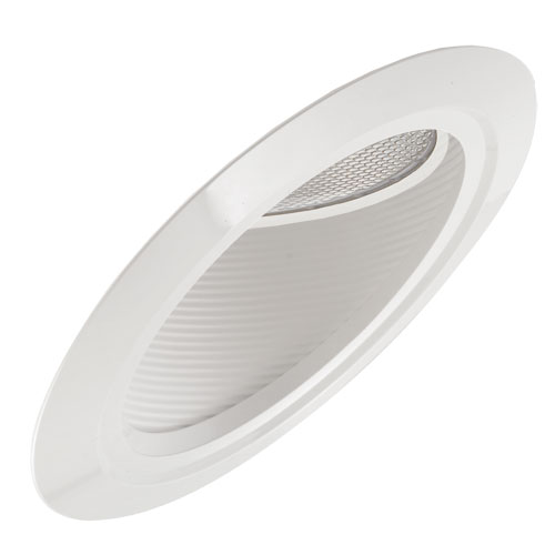 Elco Lighting 6" Super Sloped Baffle with PAR38 Gimbal Trim, 90W Max, Bronze, EL607BZ